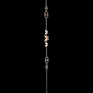 ROSE GOLD SHADE BUTTERFLY BRACELETES
