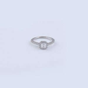 Square Diamond Ring