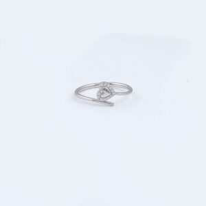 Glossy Stylish Heart Ring